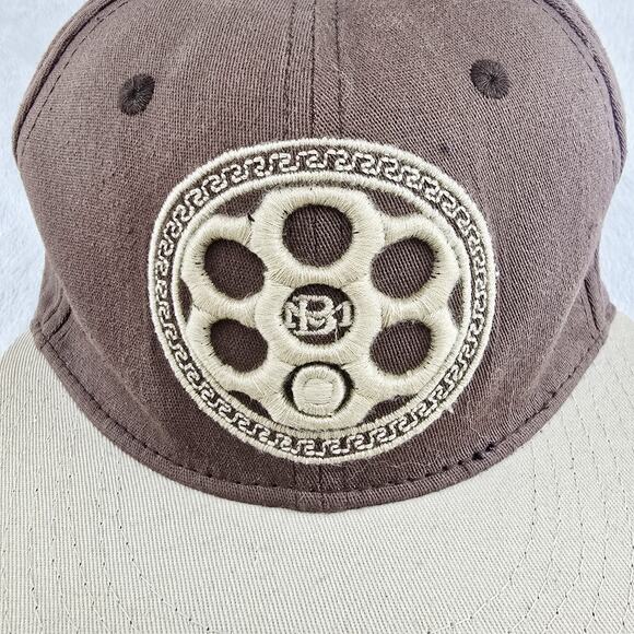 Vintage Billionaire Mafia Flex-fit Hat Brown One Size Streetwear Music Art - Picture 2 of 10